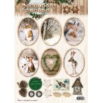 EASYWW581 - Arkusz A4 elementy StudioLight - Woodland Winter