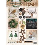 EASYWW583- Arkusz A4 elementy StudioLight - Woodland Winter