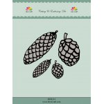 MD0121 Wykrojniki Dixi Craft - szyszki