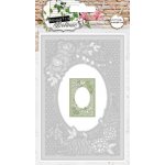 STENCILRB52 - Wykrojnik StudioLight - Romantic Botanic-kartka