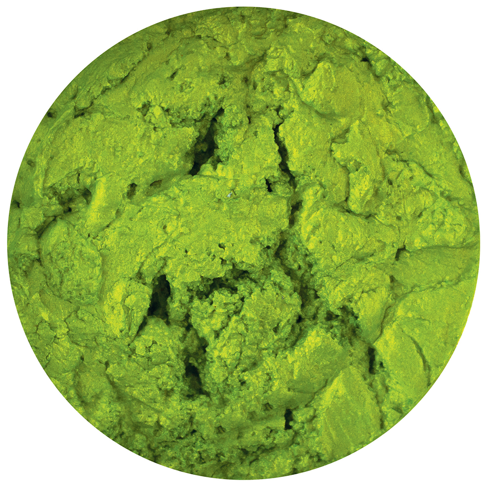 823N Mus Nuvo Embellishment Mousse-Citrus Green