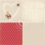 PD6901 Papier jednostronny- To my Valentine - 6x6- In My Heart