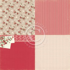 PD6902 Papier jednostronny- To my Valentine - 6x6- Love Is In The Air