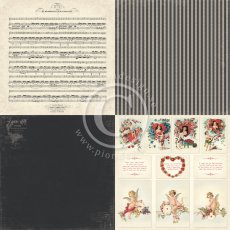 PD6906 Papier jednostronny- To my Valentine - 6x6-Love Song