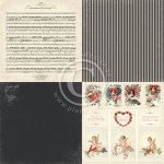 PD6906 Papier jednostronny- To my Valentine - 6x6-Love Song