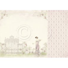 PD8201 Papier dwustronny 30,5x30,5cm-Where the Roses Grow-Scent of Roses