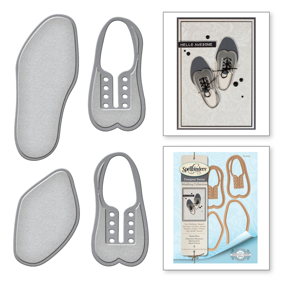 S4-609 Wykrojniki Spellbinders - Gents Shoe