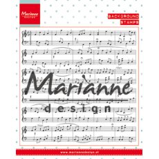 CS0997 Stempel akrylowy - nutki