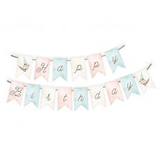 P13-235 Papierowy banerek / die cut Cute & Co.