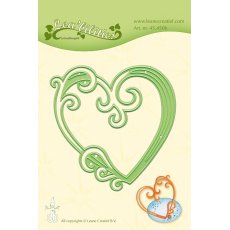 45.4506 Wykrojniki Leane Creatief -Heart-serce