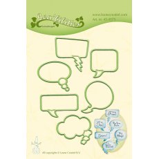 45.4575 Wykrojniki Leane Creatief -Sentiment balloons- chmurki