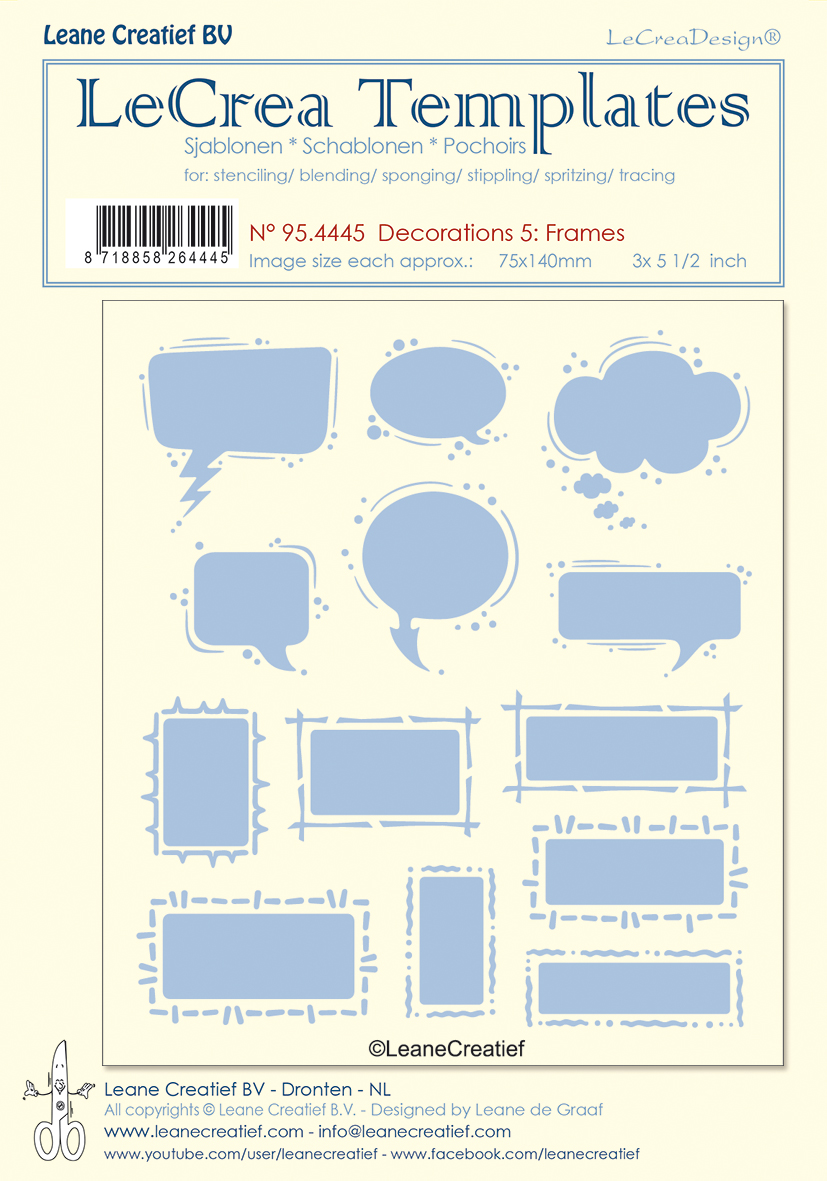 95.4445 Maska Leane Creatief- Frames-ramki