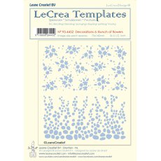 95.4452 Maska Leane Creatief- gałązki kwiatki