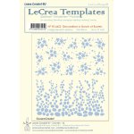 95.4452 Maska Leane Creatief- gałązki kwiatki