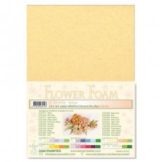 25.4193 Pianka do wykonywania kwiatków -Beige-beżowy-arkusz A4