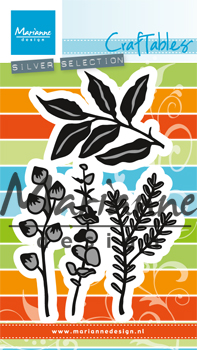 CR1432 Wykrojniki Craftables -Herbs&leaves-zioła i liście