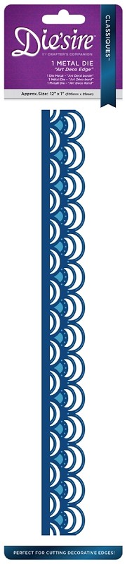 DS-C-ARTEDG Wykrojniki brzegowe Die'sire Classiques -Art Deco Edge