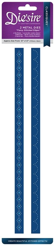 DS-C-FANSTEDG Wykrojniki brzegowe Die'sire Classiques -Fancy Stitched Edges
