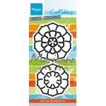 CR1430 Wykrojniki Craftables -kwiat Succulent okrągły