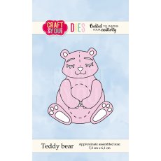 CW047 Wykrojnik /Die-miś Teddy Bear  -Craft&You Design