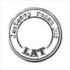 090-1 Stempel JESTEŚMY RAZEM JUŻ ...