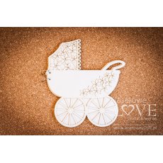 ALB16083012 Baza albumu - Wózek Flower