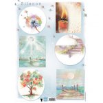 EWK1256 Arkusz A4 - Marianne Design - Silence 1