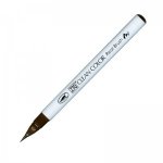 RB-6000AT-065 Pisak pędzelkowy Kuretake Zig-Clean Color Real Brush - MID BROWN