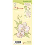 55.4711 Stemple akrylowe -orchidea 3D