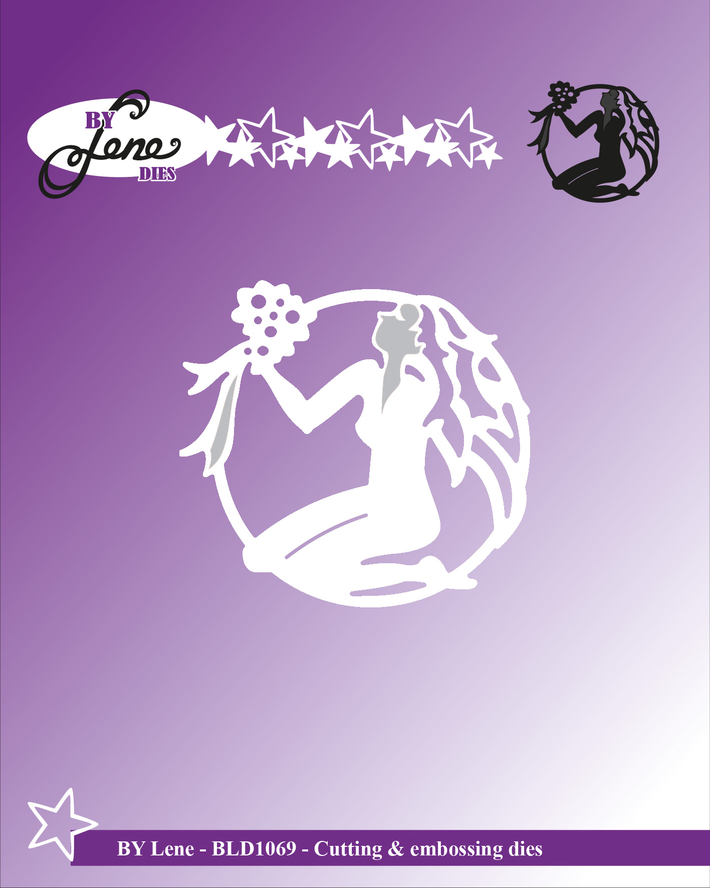 BLD1069 Wykrojnik znak zodiaku panna