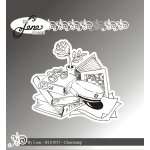 BLS1055 Stempel silikonowy - książki-szkoła