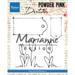 PP2801 Stemple silikonowe - Kwiatki, tagi