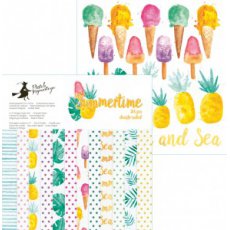 P13-172 Bloczek papierów Summertime, 6x6"