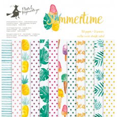 P13-267 Bloczek papierów Summertime, 12x12"