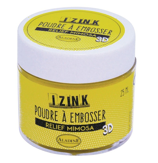 10202 Puder do embossingu Izink 3D - Relief Mimosa