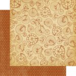 4500431 Papier Graphic45-Olde Curiosity Shoppe Collection -30,5x30,5cm - Race for Time