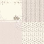 PD13004 Papier jednostronny- Our Furry Friends - 6x6-Bundle of joy