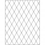 11771 Folder do embossingu 11x14cm - romby 