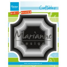 CR1438 Wykrojnik Craftables - ramki Basic arch