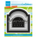 CR1439 Wykrojnik Craftables - ramki Basic square