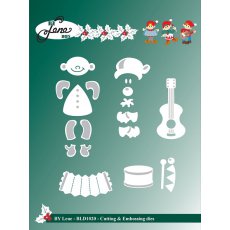 BLD1020 Wykrojniki By Lene - krasnale