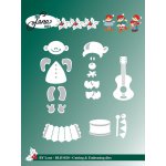 BLD1020 Wykrojniki By Lene - krasnale