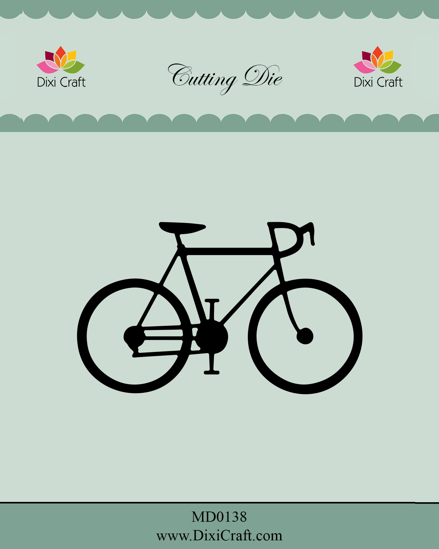 MD0138 Wykrojnik Dixi Craft - rower