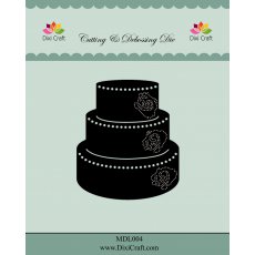 MDL004 Wykrojnik Dixi Craft - tort weselny