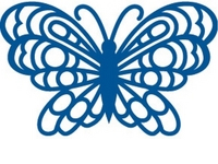 LR0114 Wykrojnik motylek #1