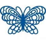 LR0114 Wykrojnik motylek #1