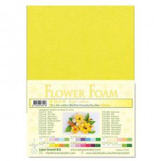 25.4148 Pianka do wykonywania kwiatków - bright yellow-ciemny żółty -arkusz A4