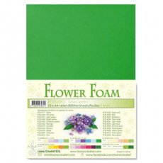 25.4315 Pianka do wykonywania kwiatków -grass green-soczysta zieleń-arkusz A4