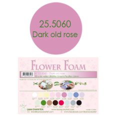 25.5060 Pianka do wykonywania kwiatków -Dark Old Rose -arkusz A4
