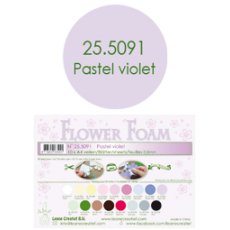 25.5091 Pianka do wykonywania kwiatków - Pastel Violet -arkusz A4